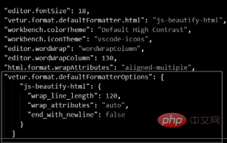 vscode中格式化css代碼標籤屬性不換行