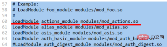 What should I do if apache cannot be opened to run php?