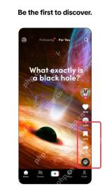 TikTok APP 视频内容观察界面