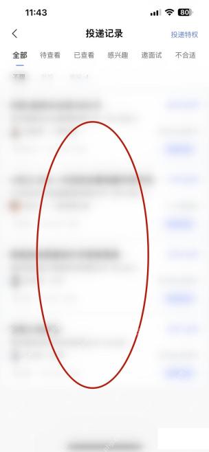 智联招聘怎么查看职位投递记录步骤3操作截图