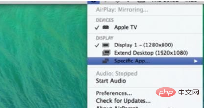 macbook如何開啟airplay