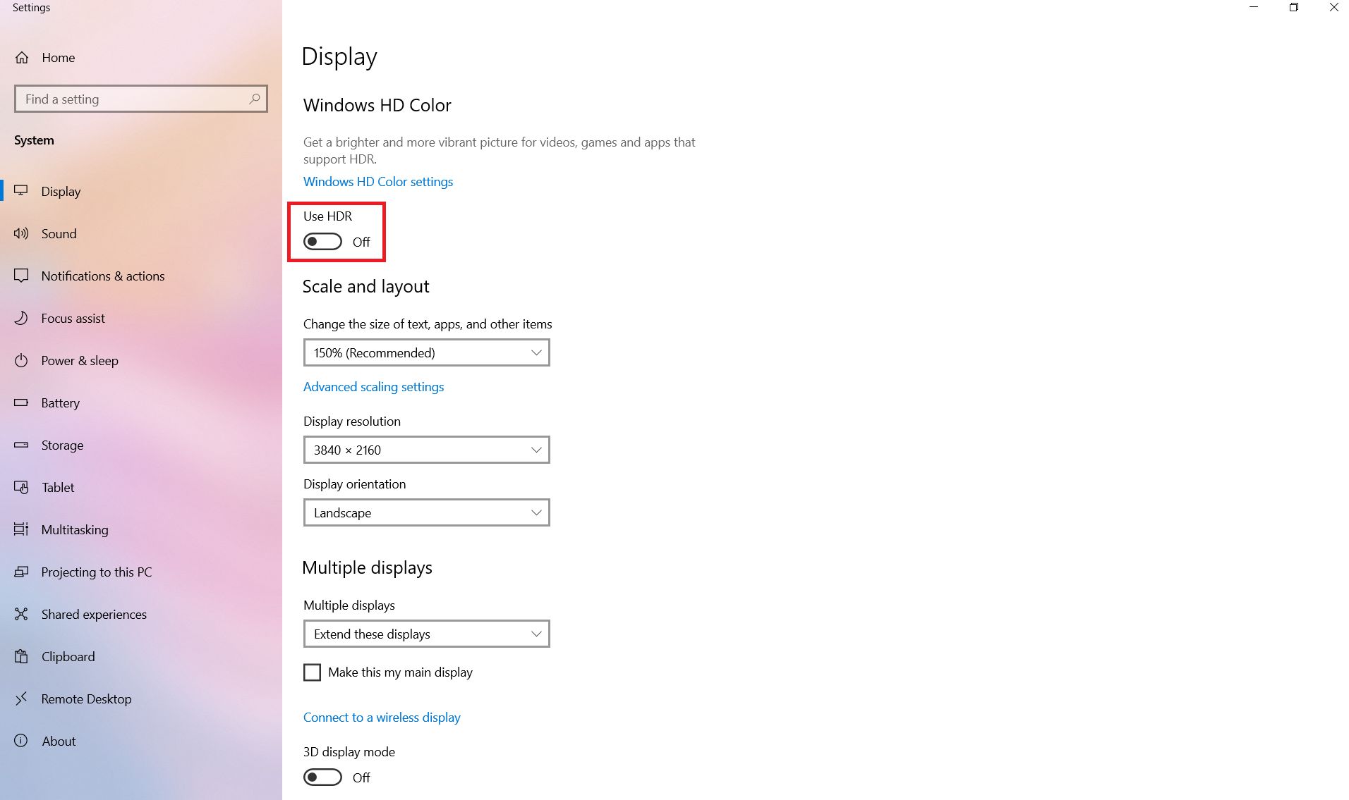 win10怎么关闭HDR_win10HDR显示关闭步骤 - php中文网