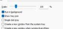 Everything UI 页面，Search as you type 和 focus search on activate 选项可见。