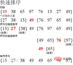 1571289998715130.png PHP sorting algorithm principle and summary