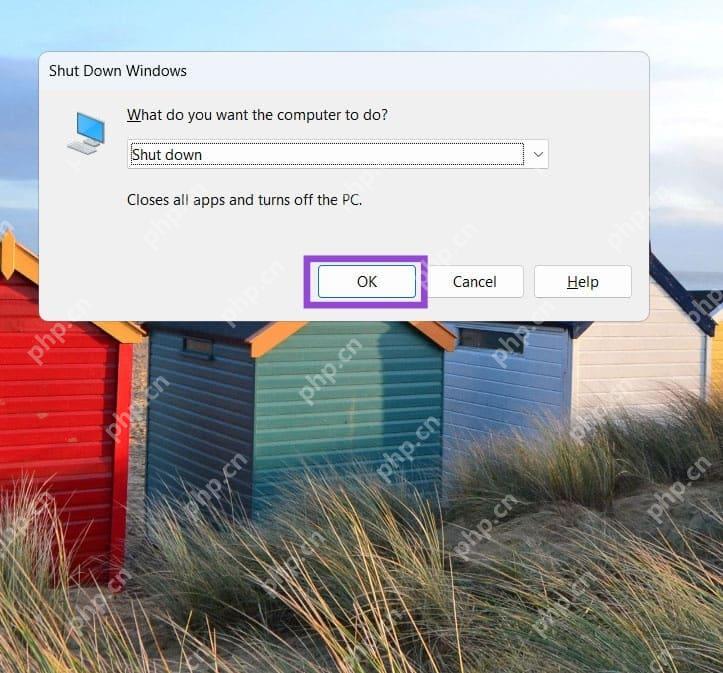 win11怎么用键盘关机_win11键盘快捷关机操作指南 - php中文网