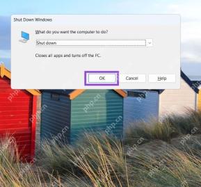 win11怎么用键盘关机_win11键盘快捷关机操作指南 - php中文网