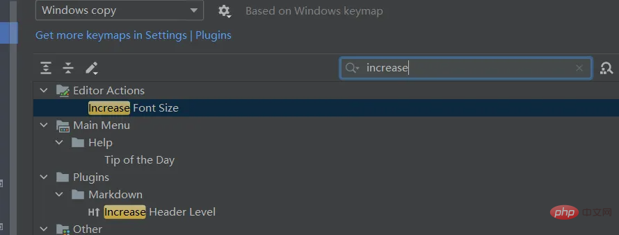 Bagaimana untuk melaraskan saiz fon dalam pycharm