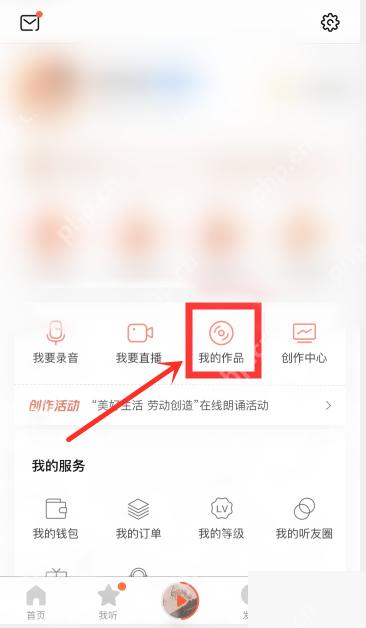 喜马拉雅界面:我的作品