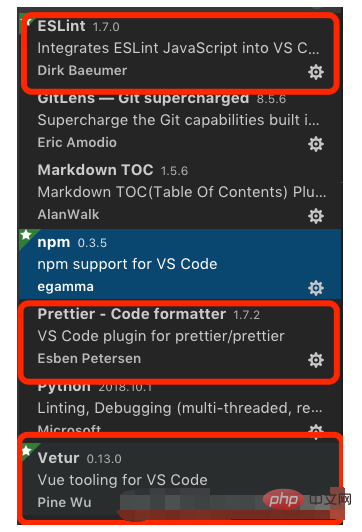 Was soll ich tun, wenn das vscode-Format fehlt?