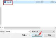 PowerPoint中选择Word大纲文档插入