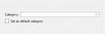 qBittorrent Add new torrent 窗口中的 Category 分类下拉框
