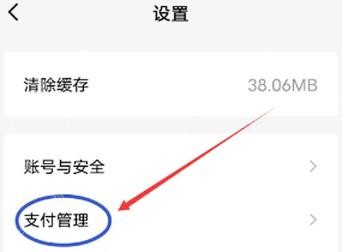 红果短剧设置页面的支付管理入口
