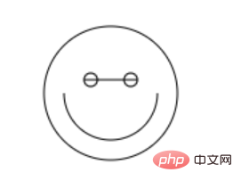 Fun implementation of js: give you a smiling face wearing glasses
