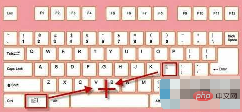 What is the computer lock shortcut key?