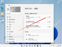 win11开启粘滞键后键盘失灵怎么办_win11键盘辅助设置异常排查 - php中文网