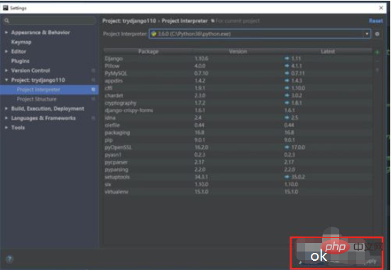 How Pycharm configures the python interpreter for the project