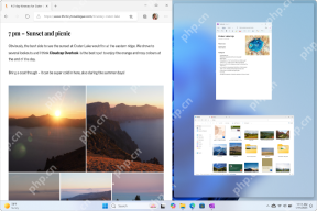 Windows Snap Assist 在另一半区域推荐第二个窗口