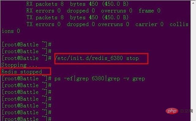 How to stop redis