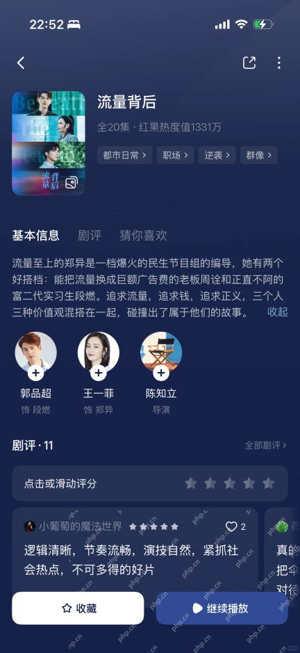 红果短剧完整简介和主演信息