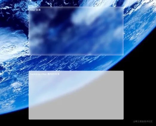 1648785480816800.png Lets talk about how to use CSS to achieve frosted glass effects (exploration of compatibility solutions)