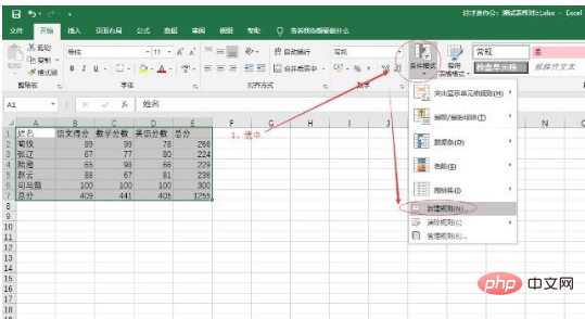 2 つの Excel テーブルを比較して異なるデータを見つけるにはどうすればよいですか?