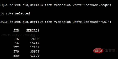 How to delete the currently connected user in Oracle