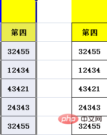 Excel 테이블에서 전체 행을 이동하는 방법