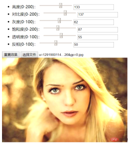 1552703258796655.png JavaScript implementiert einen einfachen PS-Filtereffekt (mit Code)