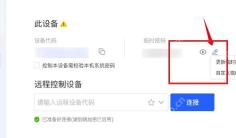 ToDesk Windows 主界面高亮临时密码修改图标和密码菜单