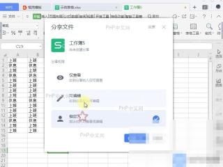 金山文档如何设置分享权限?设置效果