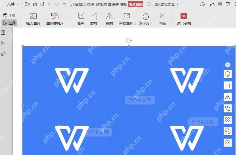 如何替换插入PDF文件中的图片？结果检查