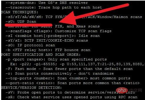 Quest-ce que la commande nmap scan port ?