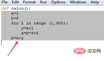 How to quickly indent multiple lines of code in python program