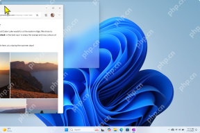 Windows 窗口拖到屏幕边缘后自动贴靠占据半屏