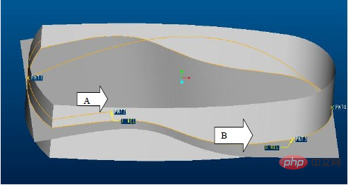 What are the detailed steps for drawing a mouse in ProE?