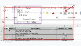 Excel 工作表中选中要粘贴为图片的表格区域