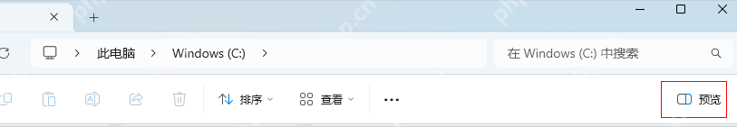 win11怎么关闭文件预览_win11文件预览窗格关闭步骤 - php中文网