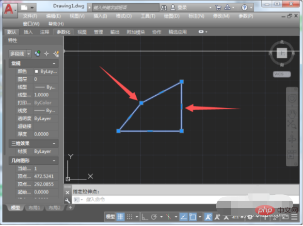 How to draw a square in CAD