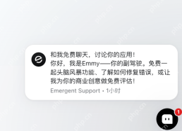 如何用自然语言在Emergent中描述你的第一个应用需求 - php中文网
