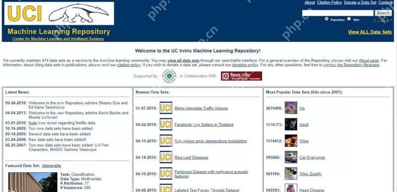 从新手到专家:10个必备的免费公共数据集网站 - php中文网