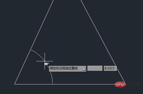 How to use CAD angle annotation