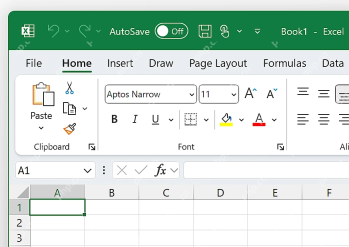 Excel 桌面应用窗口用于确认 Microsoft 365 Excel 已安装可启动