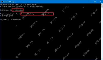 Win11怎么从归档中只解压指定路径_按文件名选择提取 - php中文网