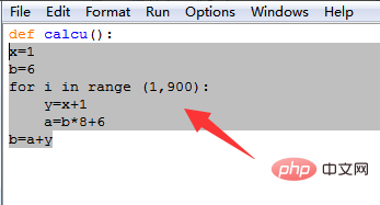 How to quickly indent multiple lines of code in python program