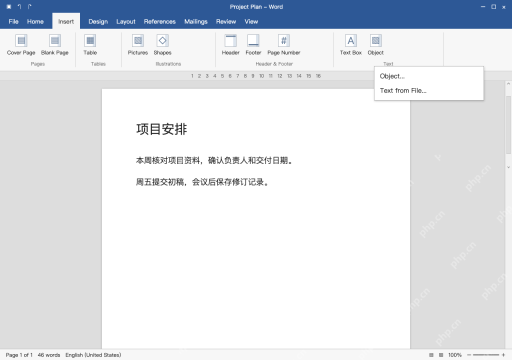 模拟 Word Windows 完整窗口:整篇追加用文件中的文字