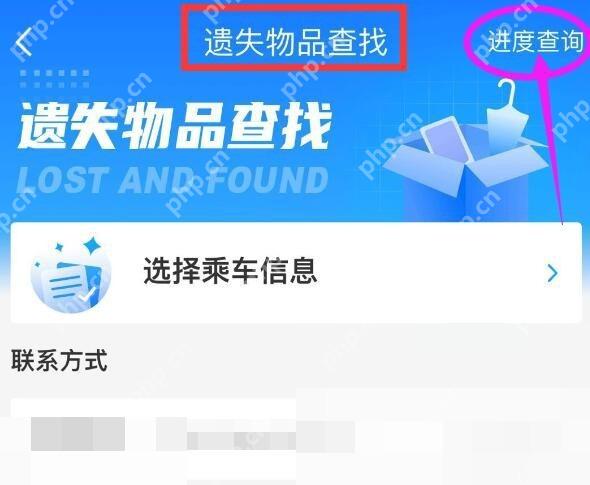 12306遗失物品怎么在线查找：提交遗失物品登记后查看报失进度。