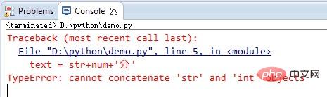 How to connect numbers and strings in python