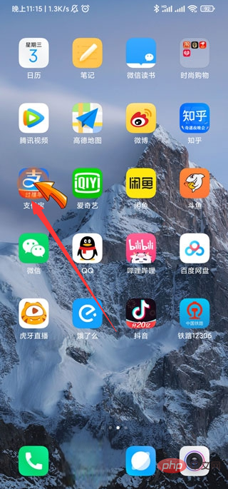 Was ist der interne Code von Alipay?