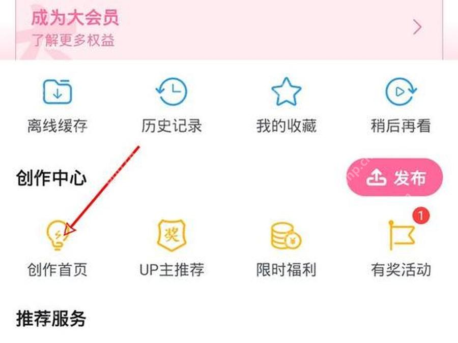 在个人资料中选择生日或出生年月项目