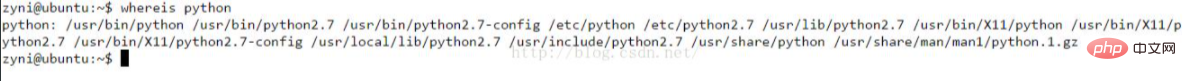 linux怎麼查看python安裝路徑